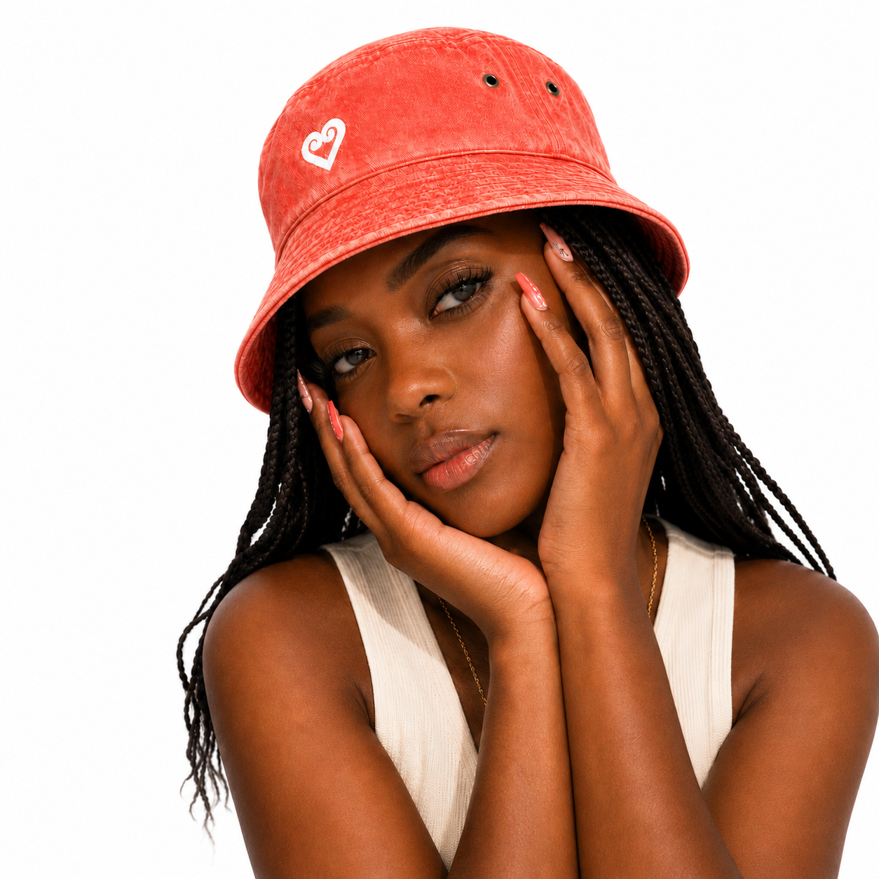 ODO Heart Bucket Hat